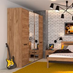 АФИНА А11а Шкаф для одежды (крафт) в Тобольске - tobolsk.mebel24.online | фото 2