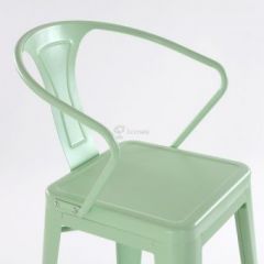 Барное кресло Barneo N-243 Tolix Style в Тобольске - tobolsk.mebel24.online | фото 2