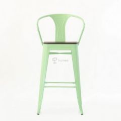 Барное кресло Barneo N-244 Tolix Wood Style в Тобольске - tobolsk.mebel24.online | фото 2