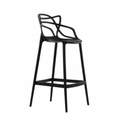 Барный стул Barneo N-235 Masters, черный, design Phillip Stark в Тобольске - tobolsk.mebel24.online | фото 1