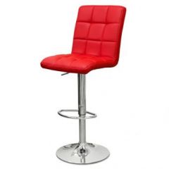 Барный стул Barneo N-48 Kruger красный в Тобольске - tobolsk.mebel24.online | фото 1
