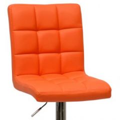 Барный стул Barneo N-48 Kruger оранжевый в Тобольске - tobolsk.mebel24.online | фото 3