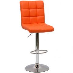 Барный стул Barneo N-48 Kruger оранжевый в Тобольске - tobolsk.mebel24.online | фото 1