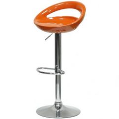 Барный стул Barneo N-6 Disco оранжевый глянец в Тобольске - tobolsk.mebel24.online | фото 1
