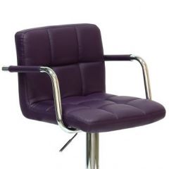 Барный стул Barneo N-69 Kruger Arm Фиолетовый в Тобольске - tobolsk.mebel24.online | фото 2