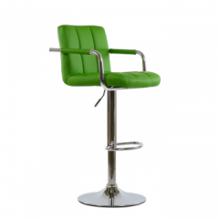 Барный стул Barneo N-69 Kruger Arm Зеленый в Тобольске - tobolsk.mebel24.online | фото 1