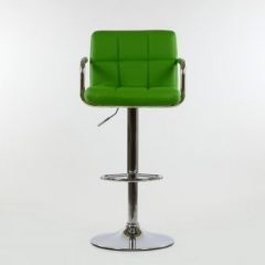Барный стул Barneo N-69 Kruger Arm Зеленый в Тобольске - tobolsk.mebel24.online | фото 3