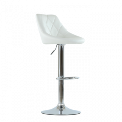 Барный стул Barneo N-83 Comfort (Комфорт) белый в Тобольске - tobolsk.mebel24.online | фото