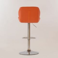 Барный стул Barneo N-85 Diamond оранжевый в Тобольске - tobolsk.mebel24.online | фото 3