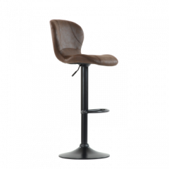 Барный стул Barneo N-86 Time / Black / VPU Brown Vintage коричневый винтаж PK970-18 в Тобольске - tobolsk.mebel24.online | фото