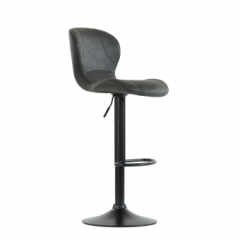 Барный стул Barneo N-86 Time / Black / VPU Dark Gray Vintage серый винтаж 970-11 в Тобольске - tobolsk.mebel24.online | фото