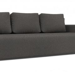 Диван Алиса 4 Bahama STEEL - Teos Dark Brown в Тобольске - tobolsk.mebel24.online | фото