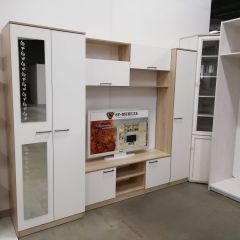 Гостиная МГС 3 Исполнение 1 (Дуб сонома/Белый) в Тобольске - tobolsk.mebel24.online | фото 4