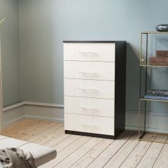 Комод ФАВОРИТ (Венге/Дуб молочный) в Тобольске - tobolsk.mebel24.online | фото 2