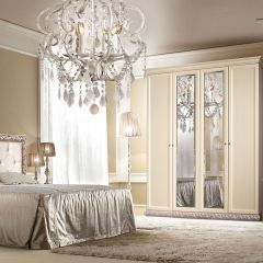 Комод Тиффани штрих-лак/серебро (ТФКМ-1) в Тобольске - tobolsk.mebel24.online | фото 2