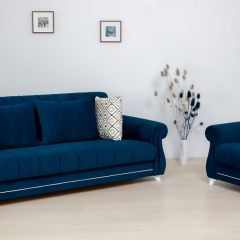 Комплект Роуз ТД 410 диван-кровать + кресло + комплект подушек в Тобольске - tobolsk.mebel24.online | фото