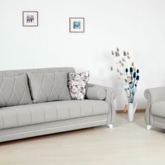 Комплект Роуз ТД 414 диван-кровать + кресло + комплект подушек в Тобольске - tobolsk.mebel24.online | фото