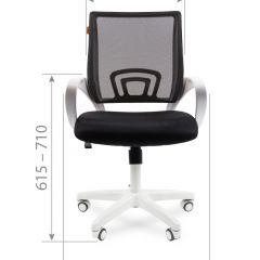 Кресло для оператора CHAIRMAN 696 white (ткань TW-10/сетка TW-05) в Тобольске - tobolsk.mebel24.online | фото 6