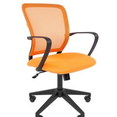 Кресло для оператора CHAIRMAN 698 (ткань/сетка TW - оранжевый) в Тобольске - tobolsk.mebel24.online | фото
