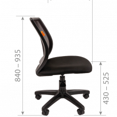 Кресло для оператора CHAIRMAN 699 Б/Л (ткань стандарт/сетка TW-01) в Тобольске - tobolsk.mebel24.online | фото 7