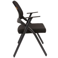 Кресло для посетителей CHAIRMAN NEXX (ткань стандарт черный/сетка DW-01) в Тобольске - tobolsk.mebel24.online | фото 3