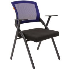 Кресло для посетителей CHAIRMAN NEXX (ткань стандарт черный/сетка DW-61) в Тобольске - tobolsk.mebel24.online | фото