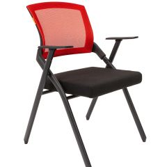 Кресло для посетителей CHAIRMAN NEXX (ткань стандарт черный/сетка DW-69) в Тобольске - tobolsk.mebel24.online | фото 1