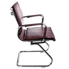 Кресло для посетителя Бюрократ CH-993-Low-V/Brown коричневый в Тобольске - tobolsk.mebel24.online | фото 2