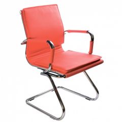 Кресло для посетителя Бюрократ CH-993-Low-V/Red красный в Тобольске - tobolsk.mebel24.online | фото 1