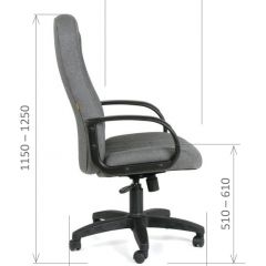 Кресло для руководителя  CHAIRMAN 685 СТ (ткань стандарт 10-356 черная) в Тобольске - tobolsk.mebel24.online | фото 6