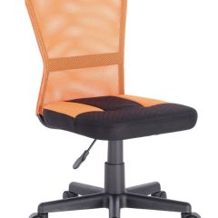Кресло компактное BRABIX "Smart MG-313" черное/оранжевое, 531844 в Тобольске - tobolsk.mebel24.online | фото