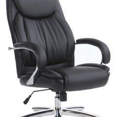Кресло офисное BRABIX "Advance EX-575" (хром/экокожа/черное) 531825 в Тобольске - tobolsk.mebel24.online | фото 2