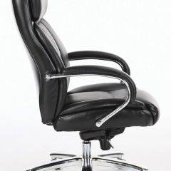 Кресло офисное BRABIX "Direct EX-580" (хром/рециклированная кожа/черное) 531824 в Тобольске - tobolsk.mebel24.online | фото 3