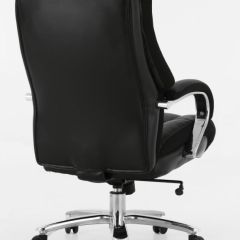 Кресло офисное BRABIX PREMIUM "Bomer HD-007" (рециклированная кожа, хром, черное) 531939 в Тобольске - tobolsk.mebel24.online | фото 4