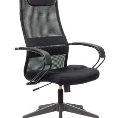Кресло офисное BRABIX PREMIUM "Stalker EX-608 PL" (ткань-сетка/кожзам, черное) 532090 в Тобольске - tobolsk.mebel24.online | фото