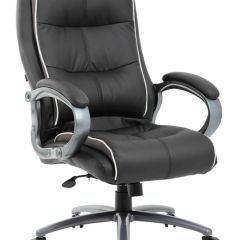 Кресло офисное BRABIX PREMIUM "Strong HD-009" (экокожа черная, ткань серая) 531945 в Тобольске - tobolsk.mebel24.online | фото