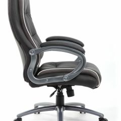 Кресло офисное BRABIX PREMIUM "Strong HD-009" (экокожа черная, ткань серая) 531945 в Тобольске - tobolsk.mebel24.online | фото 3