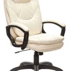 Кресло офисное BRABIX PREMIUM "Trend EX-568", экокожа, бежевое, 532102 в Тобольске - tobolsk.mebel24.online | фото 1