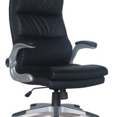 Кресло офисное BRABIX "Fregat EX-510" (рециклированная кожа, черное) 530863 в Тобольске - tobolsk.mebel24.online | фото