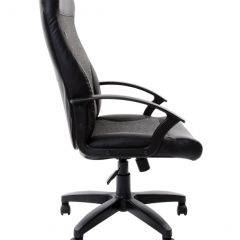 Кресло офисное BRABIX "Trust EX-535" (экокожа/черная/ткань серая) 531383 в Тобольске - tobolsk.mebel24.online | фото 1