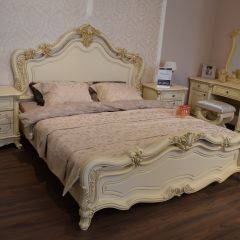 Кровать 1800 Мона Лиза (крем) в Тобольске - tobolsk.mebel24.online | фото 4