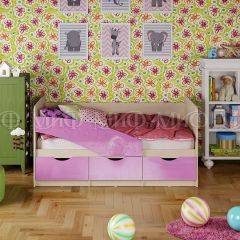 Кровать Бабочки (Сиреневый металлик) 1600 в Тобольске - tobolsk.mebel24.online | фото