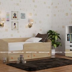 Кровать детская Панда + борт + 2 ящика (1400) в Тобольске - tobolsk.mebel24.online | фото