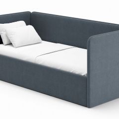 Кровать-диван Leonardo 160*70 (Серый) + боковина в Тобольске - tobolsk.mebel24.online | фото