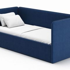 Кровать-диван Leonardo 160*70 (Синий) + боковина в Тобольске - tobolsk.mebel24.online | фото