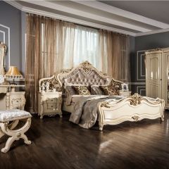 Кровать 1800 Джоконда (крем) в Тобольске - tobolsk.mebel24.online | фото 7
