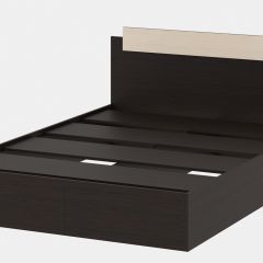 СОФИЯ Кровать КР1600 (венге/дуб белфорт) щиты в Тобольске - tobolsk.mebel24.online | фото