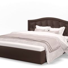 Кровать Стелла 1200 + Основание (Лесмо brown) коричневый в Тобольске - tobolsk.mebel24.online | фото 1