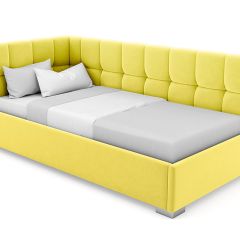 Кровать угловая Мия интерьерная +основание (80х200) в Тобольске - tobolsk.mebel24.online | фото 13