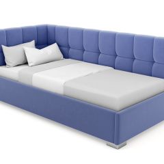 Кровать угловая Мия интерьерная +основание (90х200) в Тобольске - tobolsk.mebel24.online | фото 9